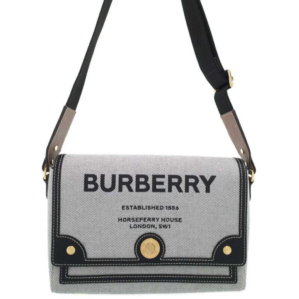 Burberry Horseferry Canvas Notebook Bag Shoulder